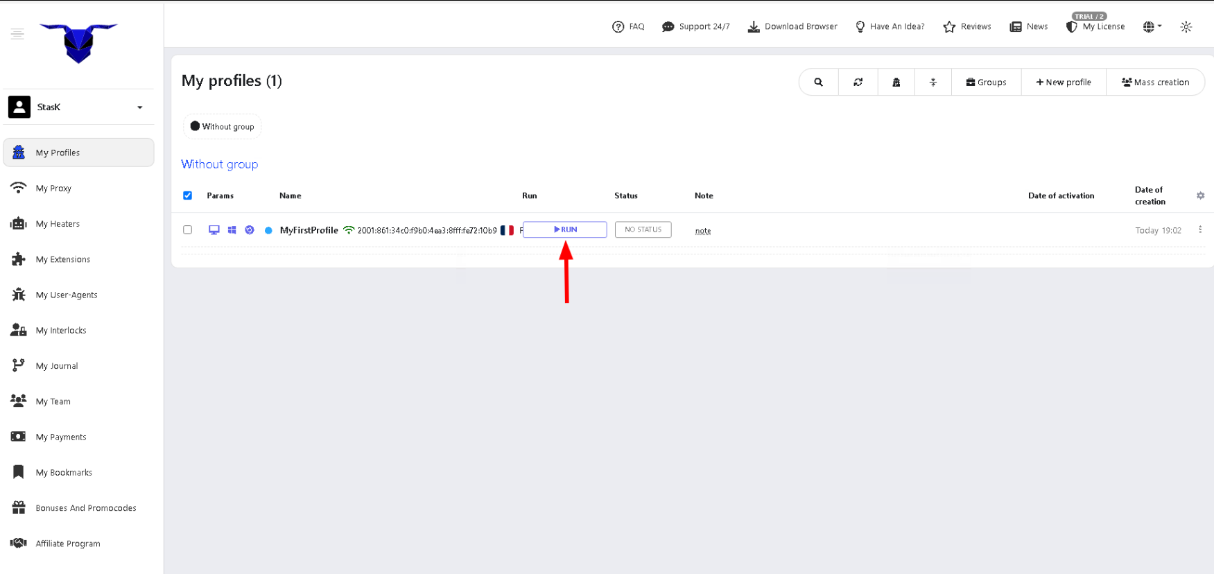 有代理短效动态ip在 AntBrowser浏览器配置教程