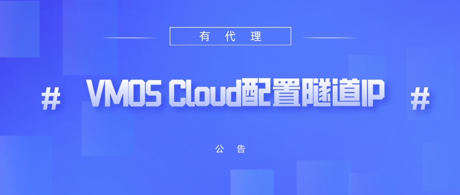 有代理隧道代理IP在VMOS Cloud云手机配置教程
