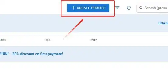有代理隧道代理IP在Dolphin Anty浏览器配置教程