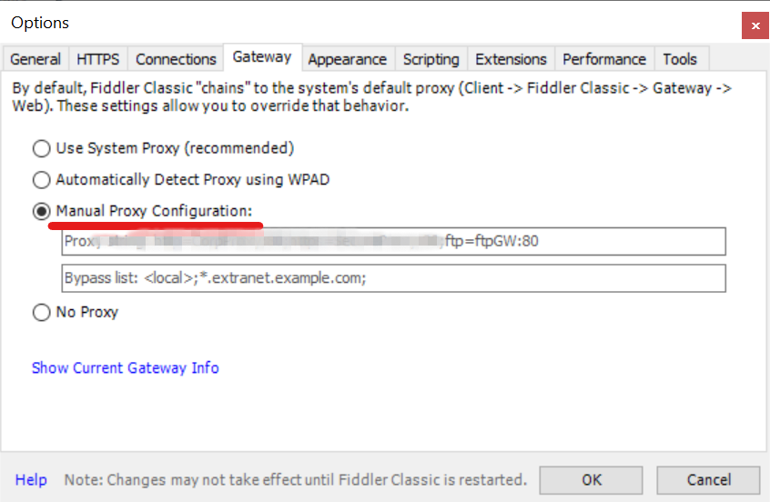 有代理短效动态ip在Fiddler配置教程