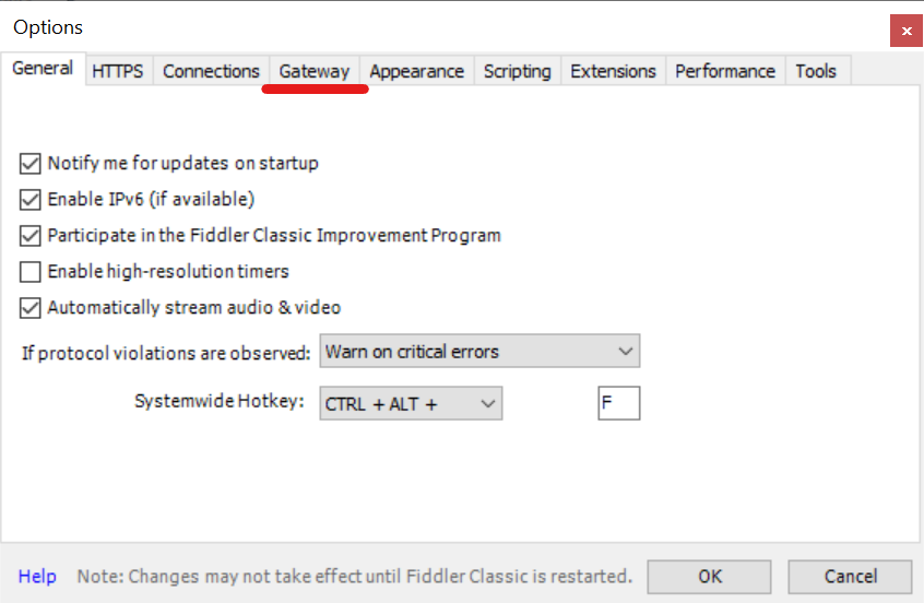 有代理短效动态ip在Fiddler配置教程