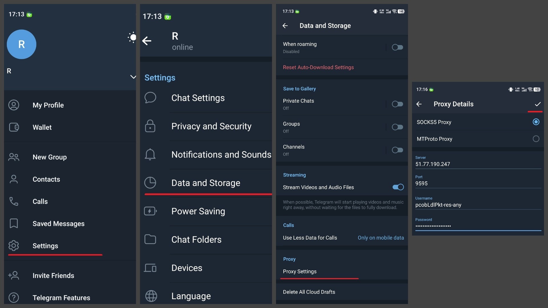 有代理短效动态ip在Telegram配置教程