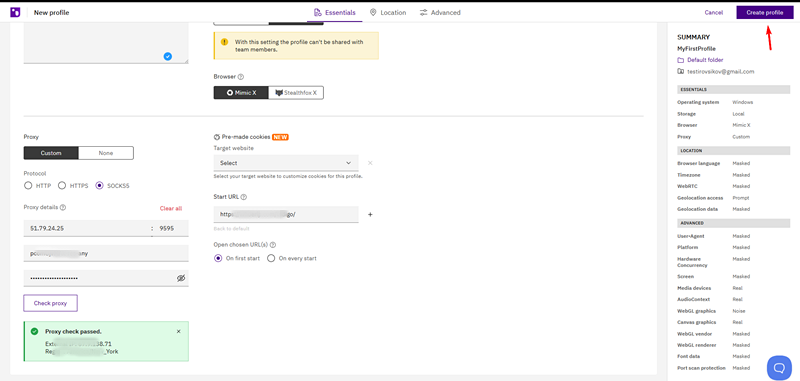 有代理隧道代理IP在Indigo Browser浏览器配置教程