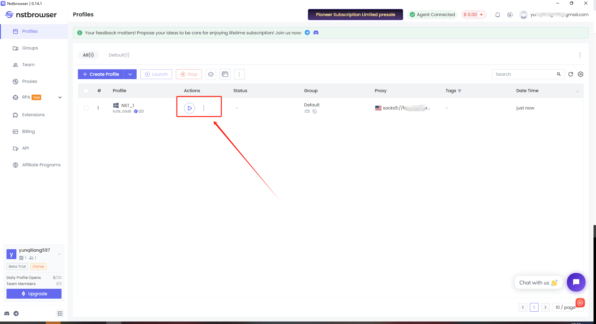 有代理共享静态代理IP在Nstbrowser指纹浏览器配置教程
